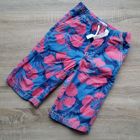 2011 ln/euc Mini Boden hibiscus board shorts size 6 - Picture 6 of 16